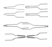 NUOBESTY 8 Pièces Kit Pyrogravure Bois Pointes de Stylo Métal Réglables pour Combustion Précise, Prise Antidérapante, Adapté la Gravure sur Bois Artistique