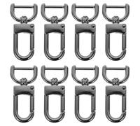 NUOBESTY 8 Pièces Metal Swivel Clasp Inner Diameter Detachable Snap Hooks For Purse Strap Replacement Pets Collar Accessories And Bag Hardware Repair