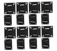 NUOBESTY 8 Pièces Support Mural Robuste pour Écran Montage pour TV Moniteur et Cadre Numérique Installation Rapide sans Outils Design Compact pour Maison et Bureau