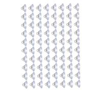 NUOBESTY 80 Pièces Boutons de Tapissier Cristal avec Boucle Métallique Décoration Murale et Meubles Accessoires DIY pour Capitonnage de et Lit