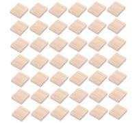 NUOBESTY 800 Pièces Blank Wooden Letter Tiles Natural Slices Diy Craft Supplies For Painting Educational Wall Art And Home Decoration