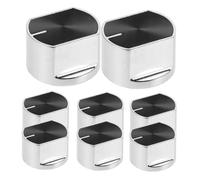 NUOBESTY 8pcs Boucles De Poêle À Gaz Universels Remplacement De Bouton En Alliage De Zinc Pour Brûleurs De Gaz Burnage De Commande Remplacements De