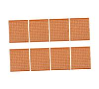 NUOBESTY 8pièces Lot de Cartes De Projet Bakélite pour Essais Électroniques avec Aux Coins pour Montage Facile