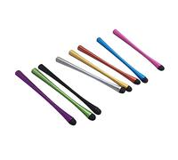 NUOBESTY 8pièces Stylet Tactile Slim Waist Silicone pour Smartphone Et Tablette Stylo Capacitif Précis Antichoc Compatible Écrans Tactiles