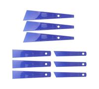 NUOBESTY 9 Pièces Épandeurs de Colle pour Cuir Spatules Plastique Outils de Réparation et Artisanat pour Répartition Précise et Adhérence Fiable