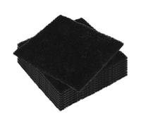 NUOBESTY 9 Pièces Filtres de Rechange pour Bac à Litière pour Chat Charbon Actif Noir, Haute Efficacité, Accessoires Absorbants pour Désodoriser la Caisse à Litière
