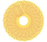 NUOBESTY 900 Pièces Papier Rituel Sacré Papier Bénédiction Funérailles Ancêtres Sacrifice Jour Balayage Tombes