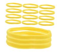 NUOBESTY 96 Pièces Elastic Weaving Loom Loops for Bracelets and Potholders Stretchy Craft Bands Refill for DIY Weaving Projects and School Activities