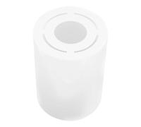 NUOBESTY Abat-Jour en Acrylique Cylindrique Lait Opaque pour Lampe de Chevet E27 Accessoire D’Éclairage Moderne Diffuseur de Lumière Chaud Compatible Lampe de Table Design Polyvalent