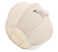 NUOBESTY Abat-Jour en Tissu Décoratif Petit Oiseau pour Lampe de Table Compatible E27 Abat-Jour en Lin Imitation Chanvre Ambiance Cosy pour Chambre Salon ou Bureau 1 Pièce