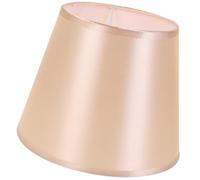 NUOBESTY Abat-Jour Rond en Tissu E27 19 CM pour Lampe de Table, Accessoire Portable, Usage Intérieur Chambre Salon, Protection Lumière Douce, Remplacement Abat-Jour