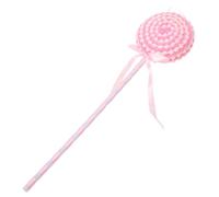 NUOBESTY accessoires de sucette décor de fausse sucette modèle de canne à sucre Décoration de bonbon Prop de fête faux accessoires de photo de sucette de bonbons parure de sucette rose