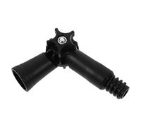 NUOBESTY Adaptateur D'angle Rotatif et Longueur Réglable en Plastique Compatible Accessoires de Nettoyage pour Manche Télescopique de Balai pour Fenêtres et Zones Difficiles Zones