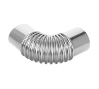 NUOBESTY Adaptateur De Conduit De Cheminée À 90 Degrés En Maille Isolante Ignifuge Pour Tuyau De Poêle Extérieur