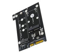 NUOBESTY Adaptateur Msata Clé b Ssd vers Interface Serial Ata Convertisseur De Disque Ssd Msata vers Interface Serial Ata