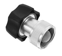 NUOBESTY Adaptateur pour Cuiseur Haute Pression 3/4 Pouces en Alliage D'aluminium avec Raccord Rapide et Filtre, Raccord de Tuyau pour Usage Industriel et Commercial