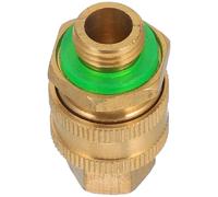 NUOBESTY Adaptateur Rapide en Laiton M14X15 pour Nettoyeur Haute Pression Raccord pour Tuyau Haute Pression Connecteur Solide pour Usage Agricole et Pulvérisateur Connexion Facile et