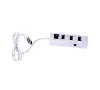 NUOBESTY Adaptateur USB Hub Ports pour Ordinateur Rallonge De Câble Lecteur De Carte Mémoire Déconcentrateur