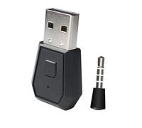 NUOBESTY Adaptateur USB sans Fil pour Casque et Manette de Jeu Récepteur Audio Compatible Microphone Intégré pour Communication Jeu