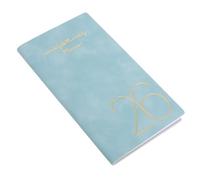 NUOBESTY Agenda Pavé De Note Planificateur Avec Section De Notes Petit Carnet Journal Small Note Books Pocket Size Carnet De Voyage De Poche Carnet De Notes Faire Un Cahier Ciel Bleu Pu
