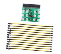 NUOBESTY Alimentation pour Minage Adaptateur pour Carte Gpu Câble Broches à Broches Adaptateurs pour Carte Alimentation De