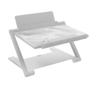 NUOBESTY Amplificateur Écran Pliable pour Téléphone Portable Blanc en PC et Verre, Loupe Réglable 3D Portable Compatibilité Large pour Visionnage à Domicile
