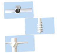 NUOBESTY Ancre de Parasol Plage Robuste à Cinq Pointes Vis Sable pour Parasol de Jardin et Camping Installation Facile et Compacte