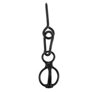 NUOBESTY Anneau d'attache pour cheval : Ancrage professionnel pour chevaux - Anneau anti-traction en acier inoxydable - Boulon à œillet - Accessoire pour l'entraînement et le