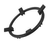 NUOBESTY Anneau de Support en Fonte Noir pour Wok et Brûleur à Gaz, Installation Facile Protection Thermique, Accessoire Essentiel Cuisine à Gaz