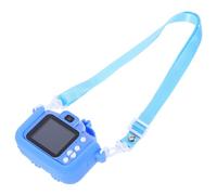 NUOBESTY Appareil Photo Garçon Fille Numérique Parrot avec Double Caméra HD Enregistreur Vidéo pour Garçons et Filles Photo USB Rechargeable avec Coque Silicone Protectrice et Lanière