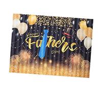 NUOBESTY Arrière-Plan De Fête des Pères Bannière Suspendue pour Photo Accessoire De Fête pour Décor Intérieur