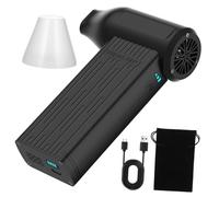 NUOBESTY Aspirateur Souffleur Portable Multi Fonctionnel avec Batterie Haute Capacité pour Nettoyage de Voiture et Maison Vent Puissant et pour et Pratique