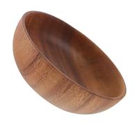 NUOBESTY Assiettes à Tremper En Bois D’acacia Rondes 12x3,8 Cm En Bois Naturel Résistantes Légères Pour Sauces Apéritifs Condiments La Cuisine Maison