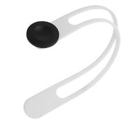 NUOBESTY Attaches de câble en silicone pour parapluie pliant blanc - boucle souple compacte - accessoire léger pour organisation à domicile et en déplacement - prolongateur de durée de vie