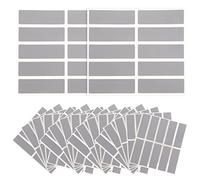 NUOBESTY Autocollants à Gratter Diy Pour Jeux Et Loterie, 50 Pièces, Format Rond, Film Argenté, Pour Fêtes D'anniversaire, Mariage Et Activités Ludiques En Famille Ou Entre Amis