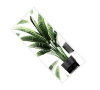 NUOBESTY Autocollants Muraux Plantes Vertes Stickers Muraux Tropicaux Amovibles Décor Mural Potted Plant pour Salon Chambre et Entrée Vertes Décoratives sans Résidu Facile à Poser