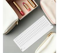 NUOBESTY Autocollants Numérotés pour Vernis à Ongles 4 Feuilles de Petites Étiquettes Adhésives Résistantes Organisation et Tri des Couleurs pour Usage Personnel et Professionnel