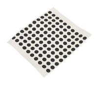 NUOBESTY Autocollants Occultants Noirs pour Lunettes Intelligentes, 100 Pièces en Pet Auto-adhésif sans Résidu, Protection Lumière Bureau la Maison