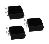 NUOBESTY Bac À Outils Portable en Panneau Perforé Bacs De Rangement pour Lorganisation De La Maison