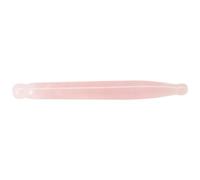 NUOBESTY Baguette de Massage en Jade Naturel Rose pour Points de Déclenchement, Ajustement Contraction Musculaire, Lavable, pour Cou et Yeux des Personnes Actives