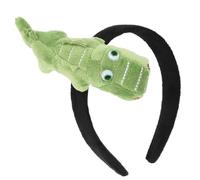 NUOBESTY Bandeau Serre-tête Crocodile Vert Réaliste pour Fête et Cosplay Accessoire Coiffure Confortable et Stable pour Filles et Événements Festifs