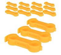 NUOBESTY Bandes Correctrices en PVC pour Pattes De Poussin 15pcs, Dispositifs De Redressement Réutilisables pour Canards Et Cailles en Ferme