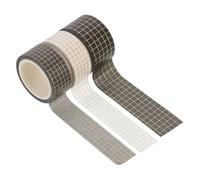 NUOBESTY Bandes D'album Washi Décoratives en Papier, 3 Rouleaux de Rubans Adhésifs Réutilisables et Inaltérables pour Décoration D'emballage et Brochures