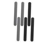 NUOBESTY Bandes Métalliques Et Élastiques En Silicone 2.5 x 21.5cm Lot De 6 Pour Papier Présent Support De Rouleau Solide Et Optimisation D'espace Intérieur