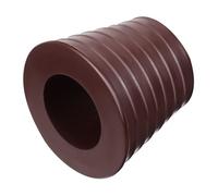 NUOBESTY Base de Parasol Cône Résistant Température de Protection pour Trou de Table de Terrasse Bouchon Caoutchouc Marron pour Support Parasol Extérieur