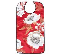 NUOBESTY Bavoir Imperméable pour Adulte Grand Format Tablier de Repas Confortable Serviette pour Essuyer la Salive Protection pour Repas des Personnes Âgées et Patients en Rééducation