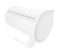 NUOBESTY Bidon Doseur d'Huile 3500ml Plastique avec Bec Verseur pour Usage Domestique et Atelier Automobile