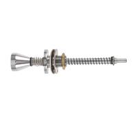 NUOBESTY Biellette de Direction en Alliage Argent pour Machine à sous avec Tige de Ressort chargée, Accessoires de Jeu Arcade pour expérience de Jeu Confortable