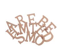 NUOBESTY Blocs De Signalisation Pour Décoration De Bar Plaque Décorative Alphabet D Bloc Pour Porte Manteau Artisanat Lettre En Maison Bricolage Autoportant Meilleur