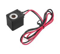 NUOBESTY Bobine Électromagnétique à Double Fil Dc 24V 3W Bobine de Solénoïde Hydraulique de Remplacement pour Vanne D’Électrovanne de Levage et Benne Renversable Compatible Remorque